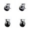 Service Caster Tool Box Caster Wheel Set 5'' Glass Filled Nylon Swivel Casters, 4PK TOOL-SCC-30CS520-GFNR-TLB-2-R-2 - alternate 1